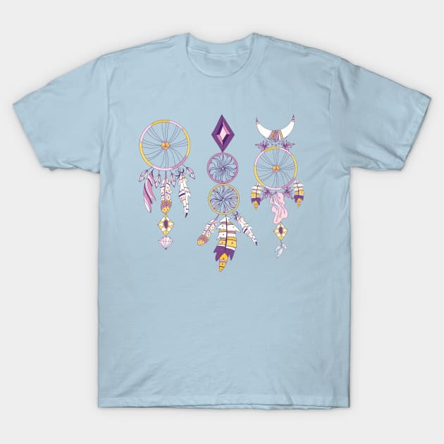 Bohemian Dream catchers T-Shirt by Gifts of Recovery